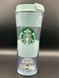 未使用　スタバ×ジェラピケコラボ商品【ベアスノードームボーダータンブラー】