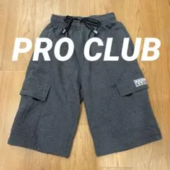 PRO CLUB スウェットカーゴショーツ グレーのサムネイル