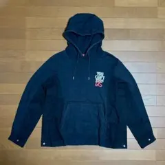 NIKE × sacai 20AW ドッキング パーカー フーディ ブラックのサムネイル