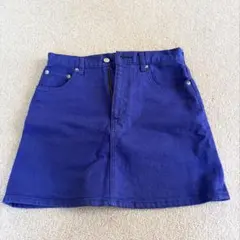 SLY JEANS パープル 紫色 デニム タイトスカート