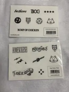 BUMP ステッカー　be there ホームシック衛星
