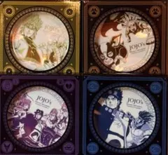 スシロー　ジョジョの奇妙な冒険　コラボ限定　プレート　全４種類セット★新品★