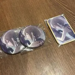 プロセカ 東雲絵名 グリッター 缶バッジスクエア 缶バッジ セット