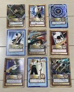 ONEPIECE カードダス ハイパーバトル ゾロ 9枚セット 初期 レア