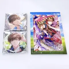 恋とプロデューサー 恋プロ eeo 缶バッジ 特典 ポストカード ハク 2点