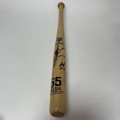 松井秀喜 サイン入り木製ミニバット 55