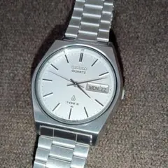 SEIKO TYPE II ビンテージ 正常稼働品 新品電池 セイコータイプ2