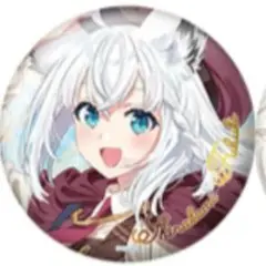 ホロライブ 缶バッジ 白上フブキ バレンタイン ホロライブ バレンタイン 白上フブキ サイン 缶バッジ