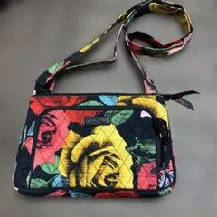 Vera Bradley 花柄ショルダーバッグ