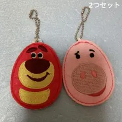 【ディズニー】トイ・ストーリー　ロッツォ　ハム　キーチェーン