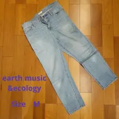 earth music ecology 　デニムパンツ ライトブルー　Mのサムネイル