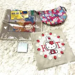 Curious George バッグとHello Kitty セット　新品未使用