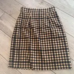 PROPORTION BODY DRESSING チェック柄スカート サイズ2