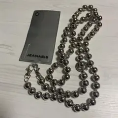新品未使用　JEANASiS シルバーショルダーストラップ