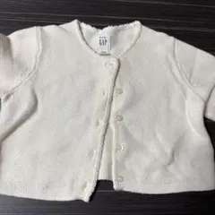 GAP アイボリー ニットカーディガン