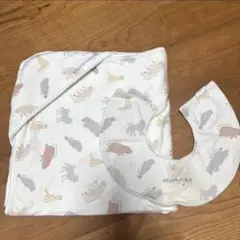 ジェラートピケ　旭山動物園　おくるみ　スタイ