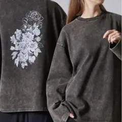 【美品】CLEL ハイヴィンテージ 花柄プリント 半袖Tシャツ 完売