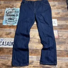 ハ*世様 Red Kap デニムパンツ W42 濃紺 ビッグサイズ ワイド ストのサムネイル