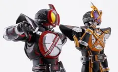 真骨彫製法仮面ライダーカイザ&S.H.Figuartsサイドバッシャー - メルカリ
