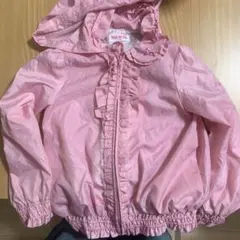 ピンク フリル付きジャケット 130センチ