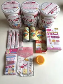 値下げWakodo はいはい 粉ミルク 810g缶 3つその他まとめ売り