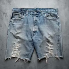 70s Levi's 66前期 赤耳 カットオフショーツのサムネイル