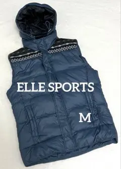 【エルスポーツ】ELLE SPORTSダウンベスト　良品　 M