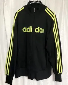アディダス 刺繍ロゴ入りトラックジャケット