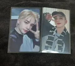 スキズ StrayKids 展覧会 ヒョンジン 特典カード 2枚セット