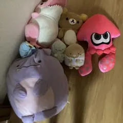 ぬいぐるみ まとめ売り　スプラトゥーン　すみっコぐらし リラックマ