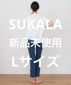 お値下げ！新品未使用SUKALA イレギュラーヘムTee (Lサイズ)ホワイト