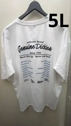 Dickies 大きいサイズ　Tシャツ5Lビックサイズ　ディッキーズ