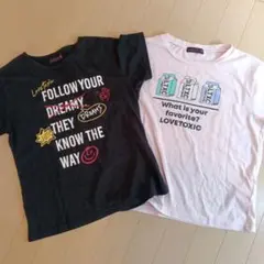 Lovetoxic　半袖　Tシャツ 2枚セット　160cm