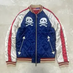 美品✨BLUTENBLATT　ブリューテンブラット　スカルワッペン　スタジャンS