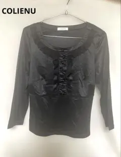 COLIENU レディース トップス サイズM 未使用 ブラック　レース