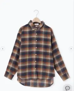 SM2新作 起毛チェックシャツ