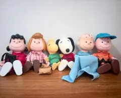'90s ナッツベリーファーム ピーナッツ ビンテージ フィギュア6体セット