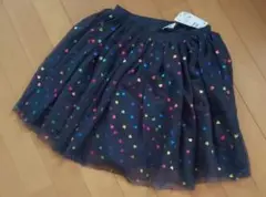 キッズハート柄スカート