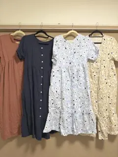 マタニティパジャマ3着　L〜LLサイズ　産褥ショーツ1枚のサムネイル