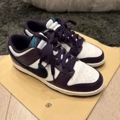 Nike Dunk Low レトロ シェニールスウッシュ パープル　26.5