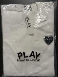 PLAY COMME des GARÇONS ホワイト 半袖 Tシャツ M - メルカリ