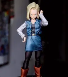 ドラゴンボール 人造人間18号 リペイント GLITTER & G 金属ピアス ドラゴンボール 人造人間 18号 フィギュア リペイント ピアス変更 瞳
