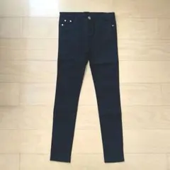 ブラック ストレッチスキニーパンツ サイズ28