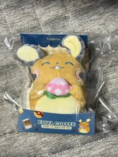 Pokémon EDIYA COFFEE デデンネ ぬいぐるみ キーホルダー