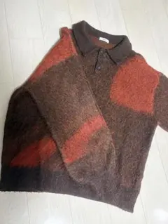 mici （ROSE BUD）長袖 ポロシャツ ベロア襟 ボーダー - メルカリ