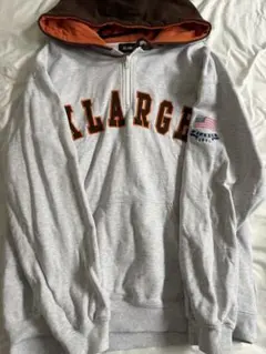 XLARGE ジッパー付きフードパーカー