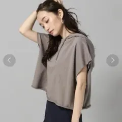 JEANASIS♡カットオフショートフーディFSのサムネイル