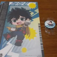 僕のヒーローアカデミア アクリルシート、缶バッジセット