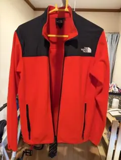 THE NORTH FACE フリースジャケット L レッド/ブラック