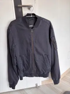 DENHAM デンハム MA-1 ミリタリージャケット カーキ オリーブ S - メルカリ